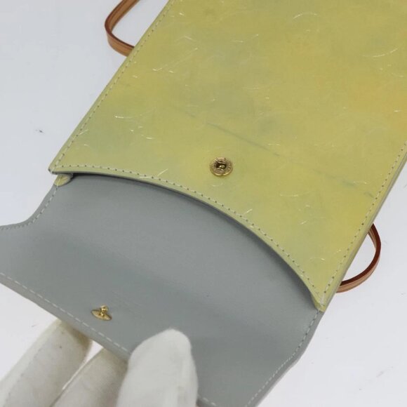 LOUIS VUITTON Monogram Vernis Kenmare Shoulder Bag Gris M91060 LV Auth - Picture 3 of 15